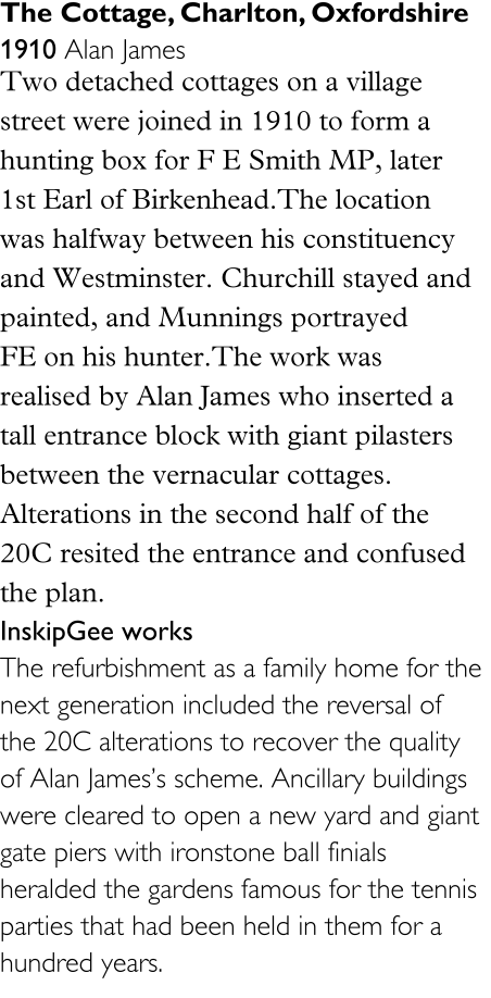 The Cottage, Charlton, Oxfordshire