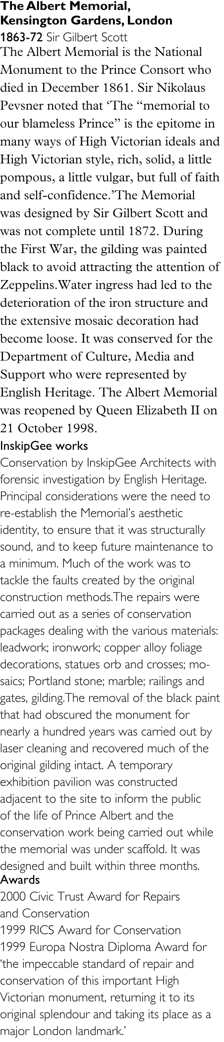 The Albert Memorial,