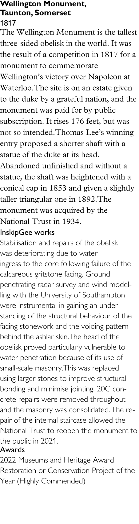 Wellington Monument,