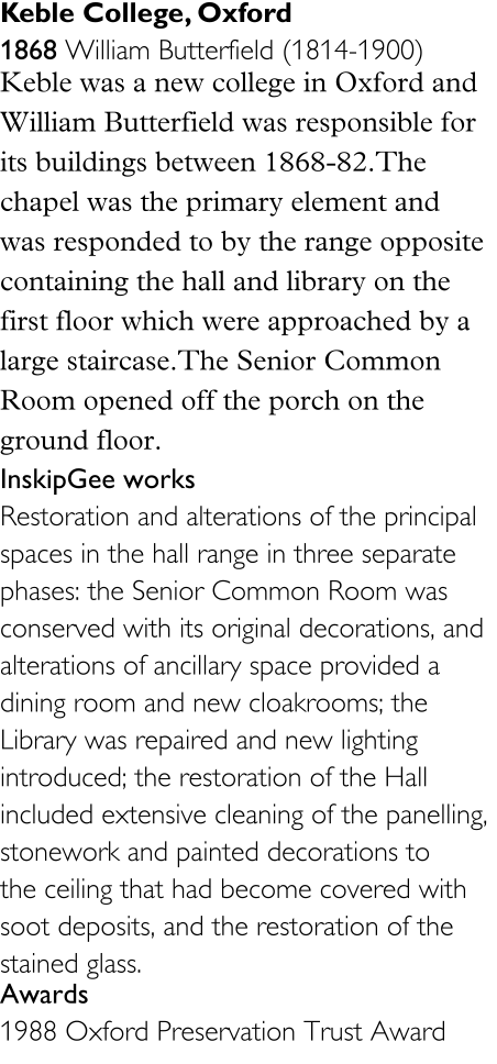 Keble College, Oxford