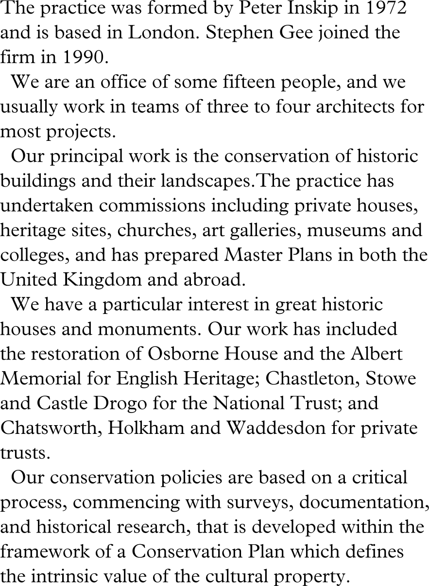 The practice was formed by